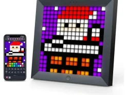 Divoom Pixoo 16 x 16 Pixel Art LED Display Schwarz