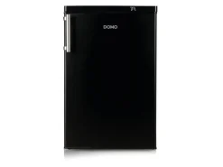 Domo Gefrierschrank DO91132F Schwarz Rechts, Wechselbar