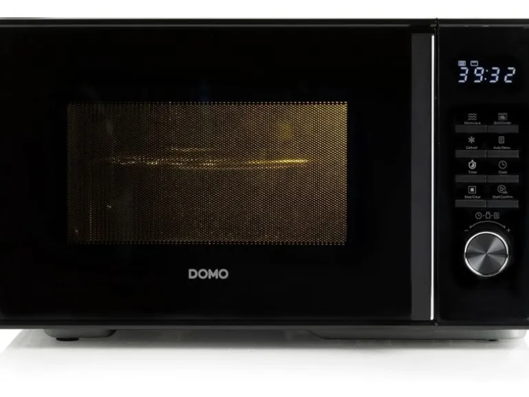 Domo Mikrowelle mit Grill DO22501G Schwarz