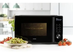 Domo Mikrowelle mit Grill DO22501G Schwarz