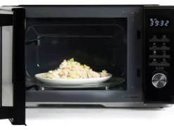 Domo Mikrowelle mit Grill DO22501G Schwarz