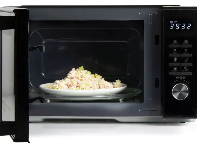 Domo Mikrowelle mit Grill DO22501G Schwarz