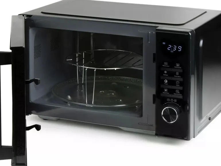 Domo Mikrowelle mit Grill DO22501G Schwarz