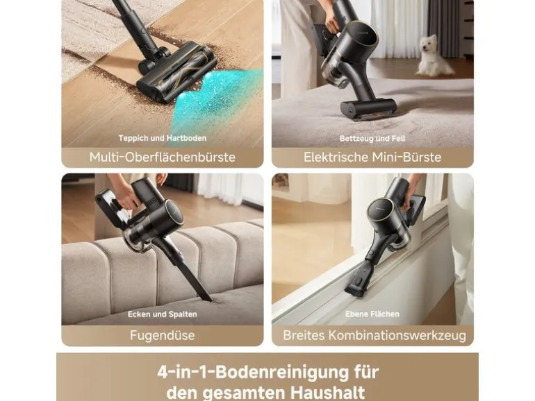 Dreame Akku-Hand- und Stielsauger R20 SE Schwarz