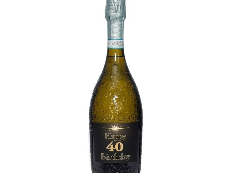 Dreams and Fantasy Geschenkidee Prosecco dark Happy Birthday 40 750 ml