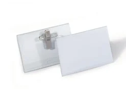 DURABLE Namensschild mit Clip 54 x 90 mm, 50 Stück