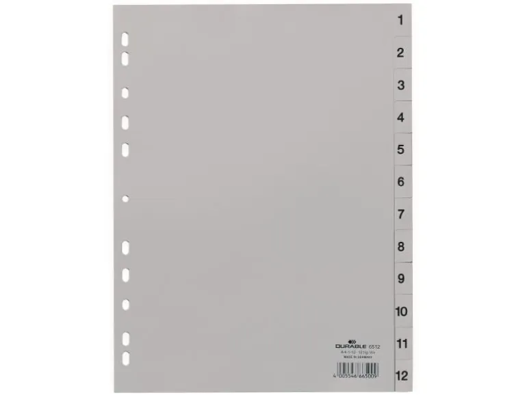DURABLE Register A4 1-12