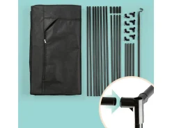 EASYmaxx Kleiderschrank faltbar & kompakt 70 cm x 148 cm, 1 Stück