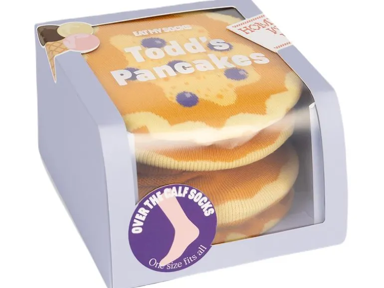 EatMySocks Socken Todd's Pancakes 1 Paar, One Size