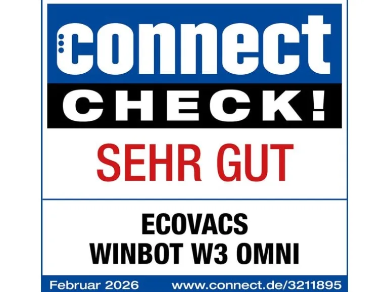 Ecovacs Fensterputzroboter WINBOT W3 OMNI Weiss