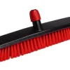 Edi Baur Besen Heavy duty mit Teleskopstiel, Schwarz