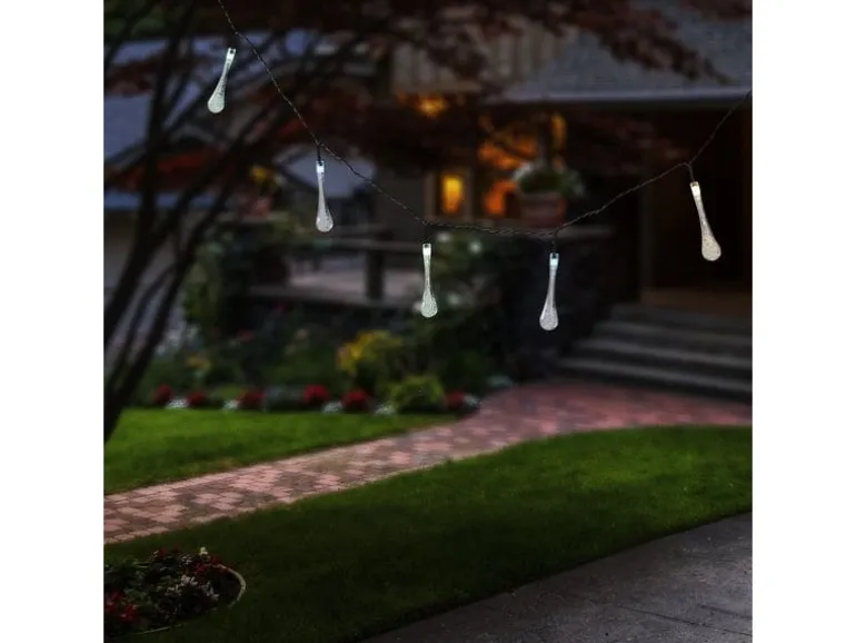 EGLO Leuchten Gartenlicht Solarleuchte RGB-Lichterkette