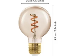 EGLO Leuchten Lampe 4 W E27 Warmweiss