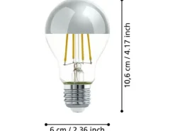 EGLO Leuchten Lampe 7.3 W E27 Warmweiss