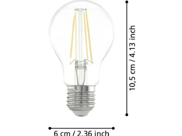 EGLO Leuchten Lampe 7 W E27 Warmweiss
