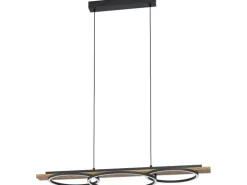 EGLO Leuchten LED-Pendelleuchte BOYAL LED 2 x 12.5W 3000K Braun