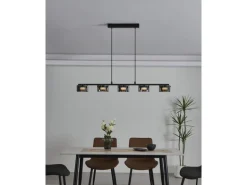 EGLO Leuchten LED-Pendelleuchte COPILLOS LED 5 x 5.4W 3000K Silber