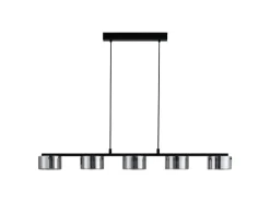 EGLO Leuchten LED-Pendelleuchte COPILLOS LED 5 x 5.4W 3000K Silber