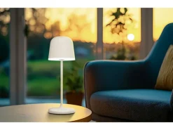EGLO Leuchten MANNERA-S Tischlampe in/outdor LED Touch Sand Beige