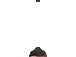 EGLO Leuchten Pendelleuchte TRURO 2 1x E27, 37 cm Schwarz