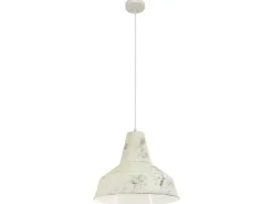 EGLO Leuchten Pendelleuchte SOMERTON 1x E27 Weiss