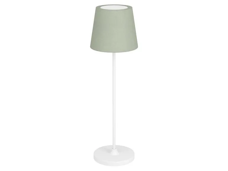 EGLO Leuchten Tischleuchte Leonero Akku H:340 LED-CCT Touch Grün/Weiss