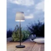 EGLO Leuchten Tischleuchte Leonero Akku H:340 LED-CCT Touch Weiss