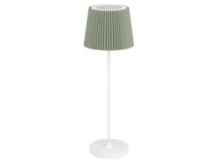 EGLO Leuchten Tischleuchte Leonero Akku H:370 LED-CCT Touch Grün/Weiss