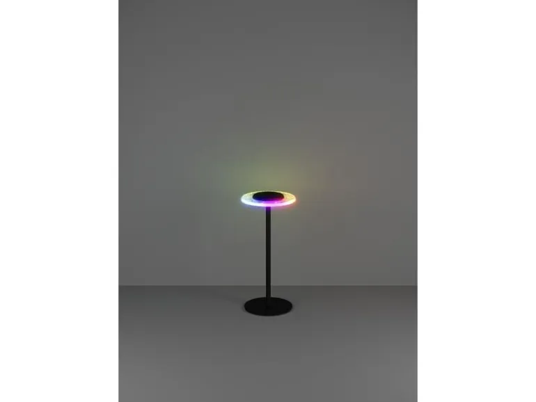 EGLO Leuchten Tischleuchte TREPELLA Akku LED-RGBW Touch Schwarz