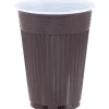 ELCO Einweg-Kaffeebecher 180 ml, 100 Stück, Braun