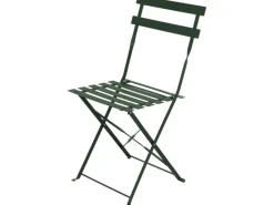 Esschert Design Bistrostuhl Metall Grün Klappbar