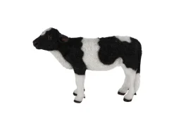 Esschert Design Dekofigur Kalb S Schwarz/Weiss
