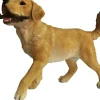 Esschert Design Labrador mit Stock Polyresin Braun 62.6 x 23.7 x 40 cm