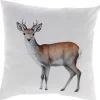 Esschert Design Outdoor Kissen Aquar. Reh 50 x 50 cm, Braun