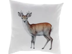 Esschert Design Outdoor Kissen Aquar. Reh 50 x 50 cm, Braun