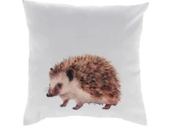 Esschert Design Outdoor Kissen Aquar. Igel 50 x 50 cm, Braun