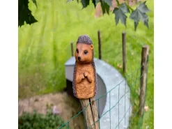 Esschert Design Zauntier Igel Braun