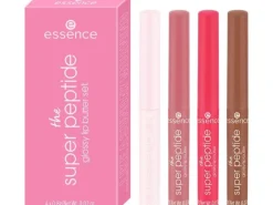 essence Geschenkset The super peptide glossy lip butter