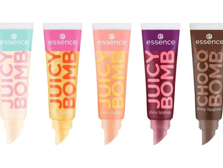 essence JUICY BOMB shiny lipgloss set sweet treats edition 04