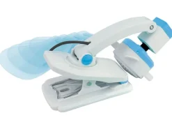Eurotrail Klammer-Ventilator 12 V Hellblau/Weiss