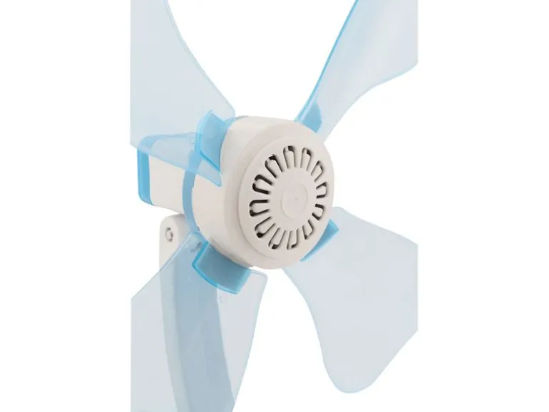 Eurotrail Klammer-Ventilator 12 V Hellblau/Weiss