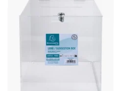 Exacompta Einwurf-Box transparent