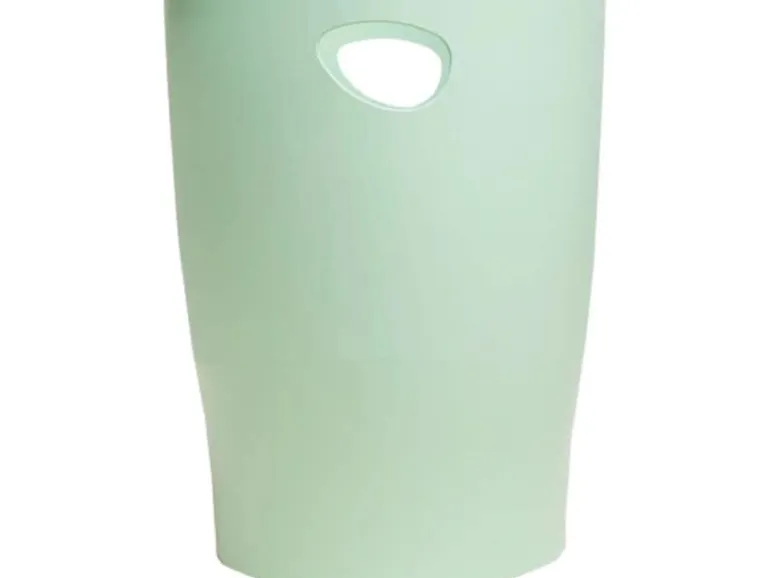 Exacompta Papierkorb Ecobin AutentiK, 15 l, Salbeigrün