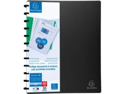 Exacompta Sichtbuch A4 Schwarz