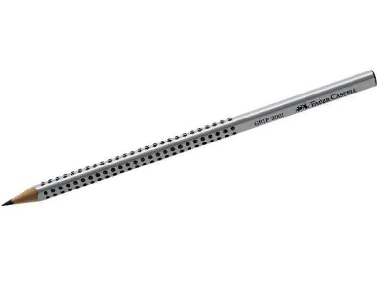 Faber-Castell Bleistift GRIP 2001 HB, 2 mm, dreieckig, 12 Stück