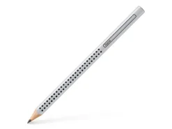 Faber-Castell Bleistift Jumbo Grip 2001 HB, Silber