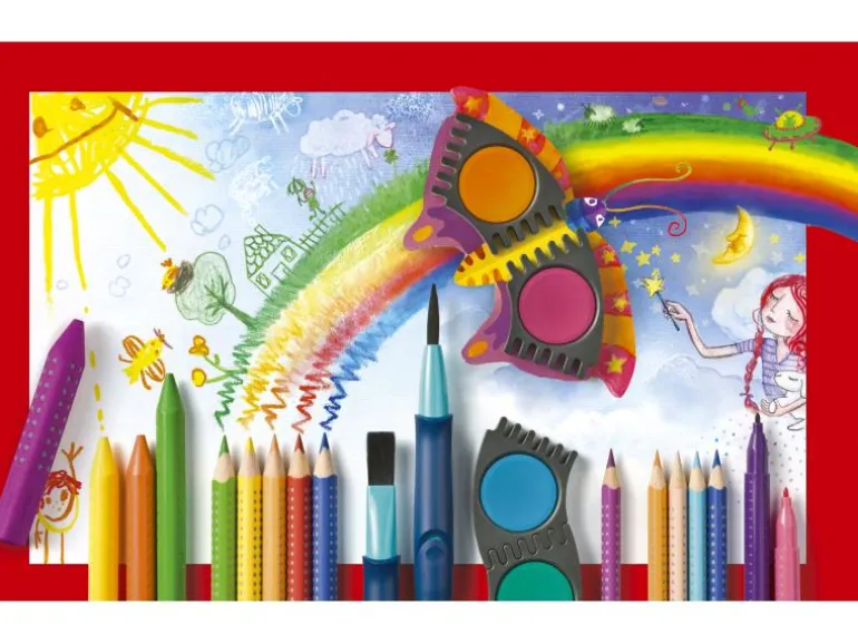 Faber-Castell Farbstifte COLOUR GRIP 12 Stück