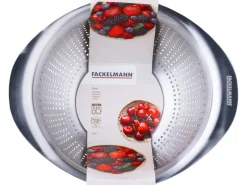 Fackelmann Abtropfsieb 23 cm, Edelstahl