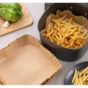Fackelmann Backpapier Airfryer, 200 x 200 x 45 mm, 40 Stück