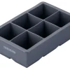 Fackelmann Eiswürfelform XXL 150 x 95 x 45 mm, Grau
